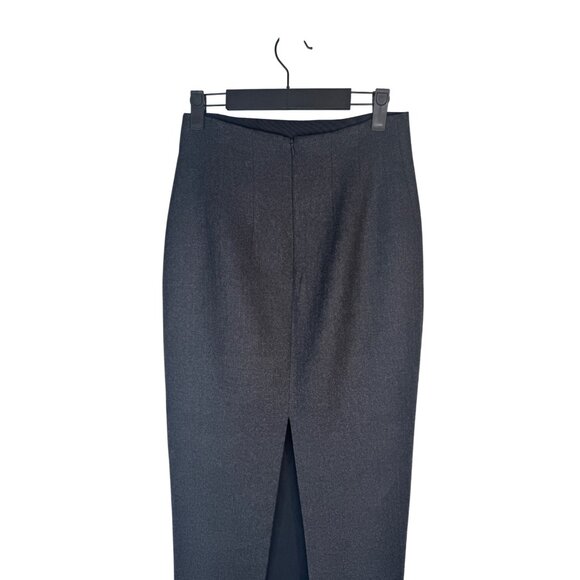 2/$30 Zara Small Black Charcoal Pencil Skirt Polyester Blend - Picture 10 of 12